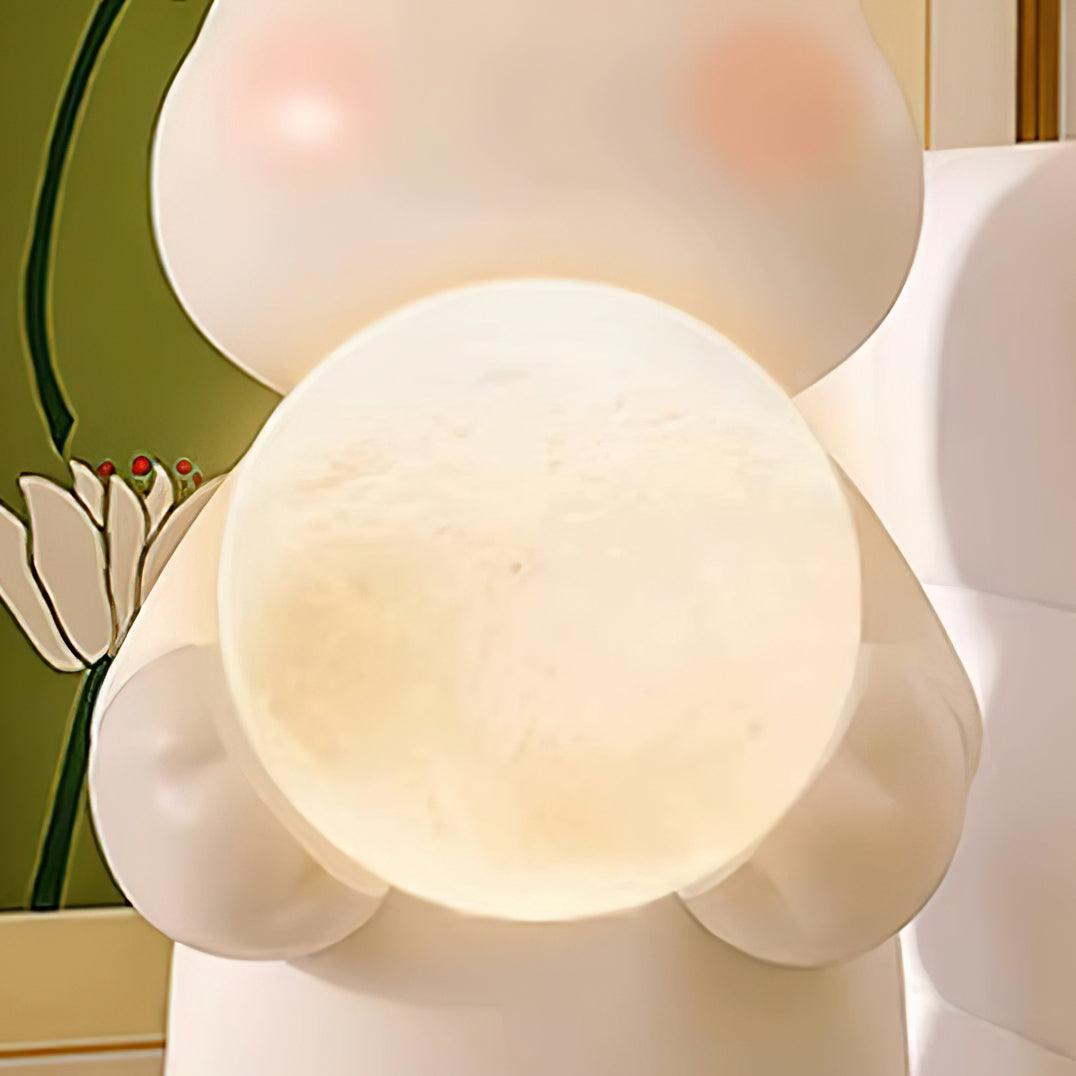Moon Rabbit Resin Floor Lamp — product view 16