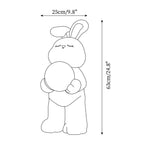 Moon Rabbit Resin Floor Lamp — product view 5