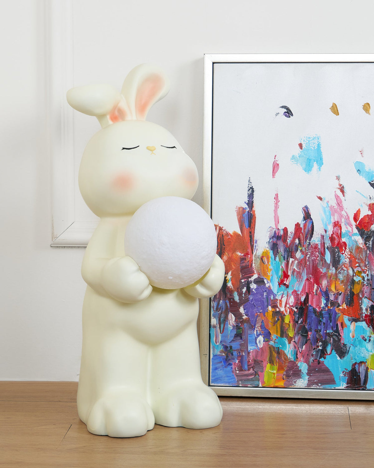 Moon Rabbit Resin Floor Lamp — product view 20