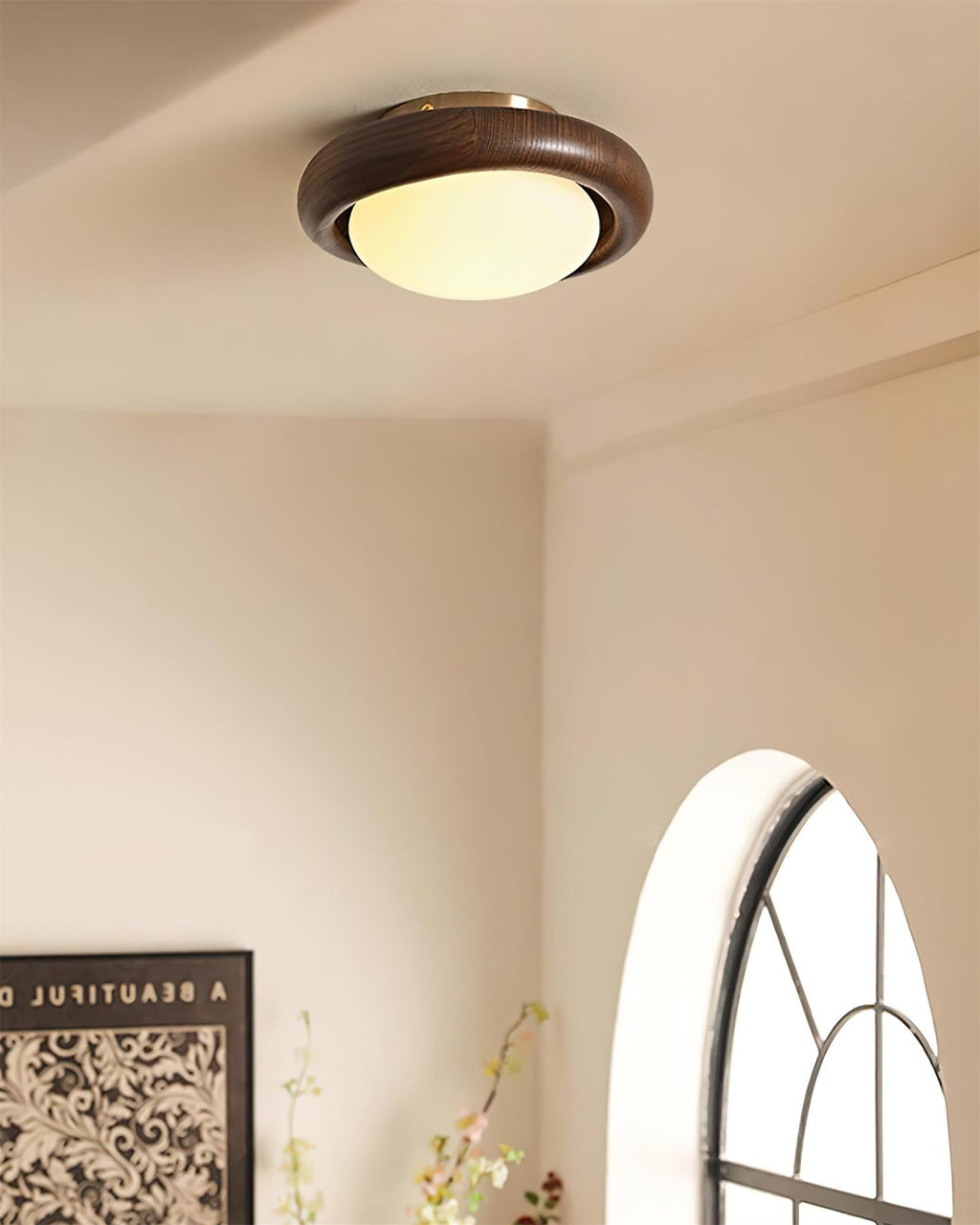 Moralis Wood Ceiling Lamp — product view 8