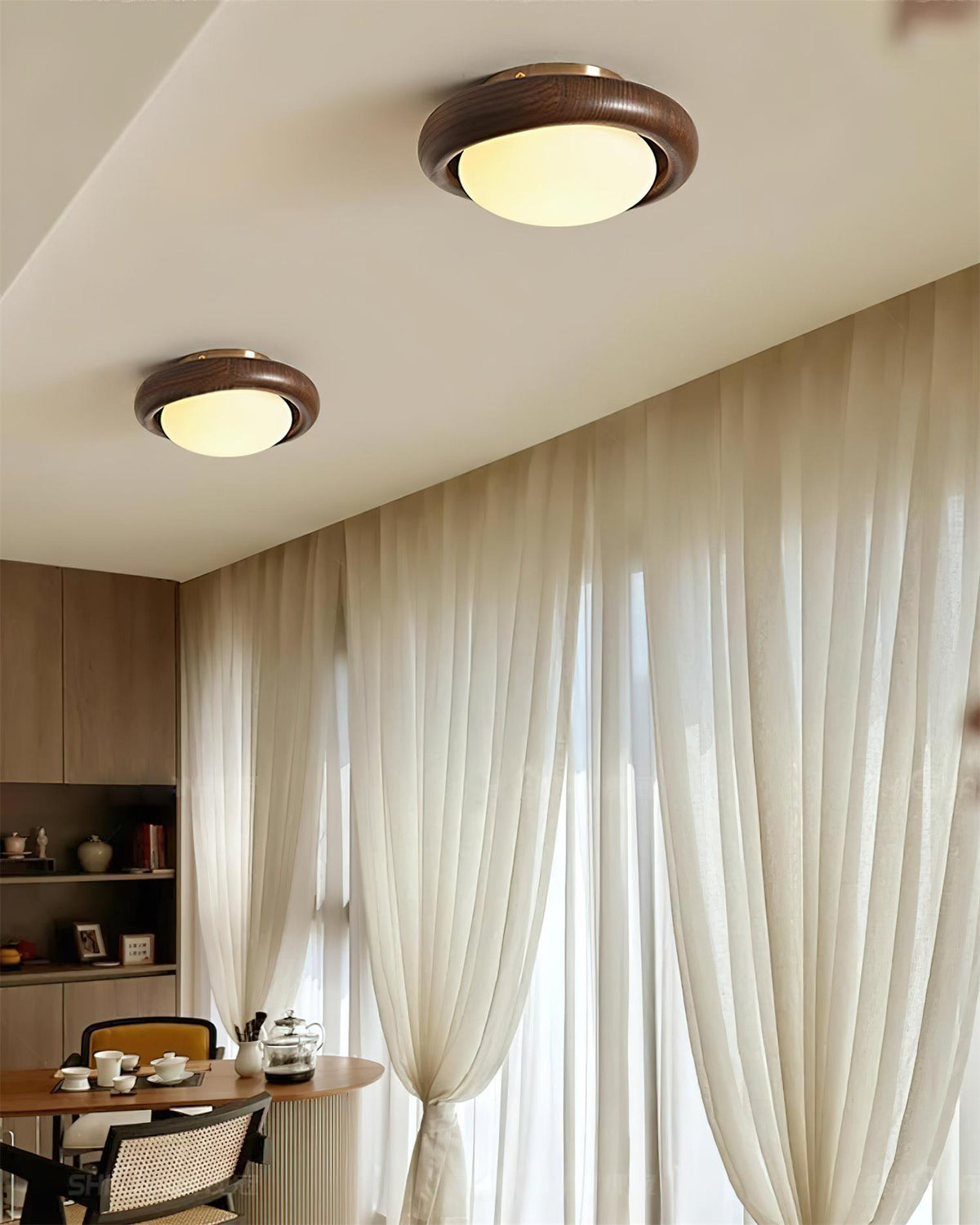 Moralis Wood Ceiling Lamp — product view 9