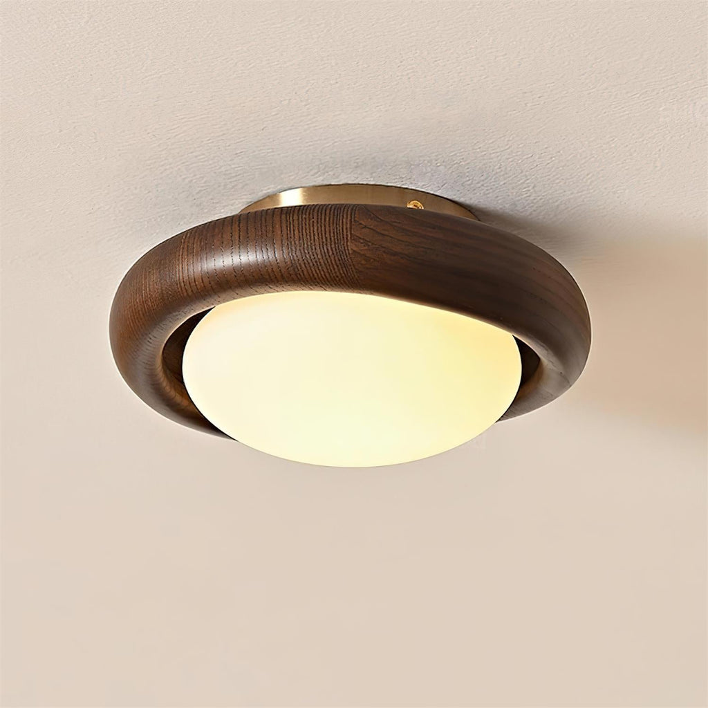 Moralis Wood Ceiling Lamp — product view 2