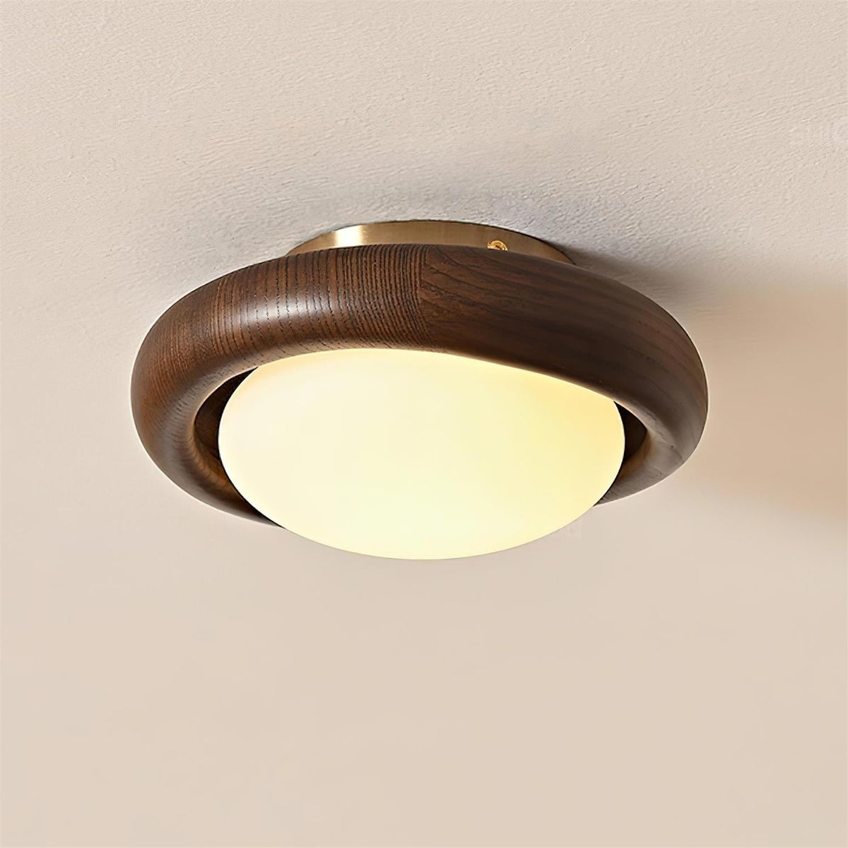 Moralis Wood Ceiling Lamp — product view 2