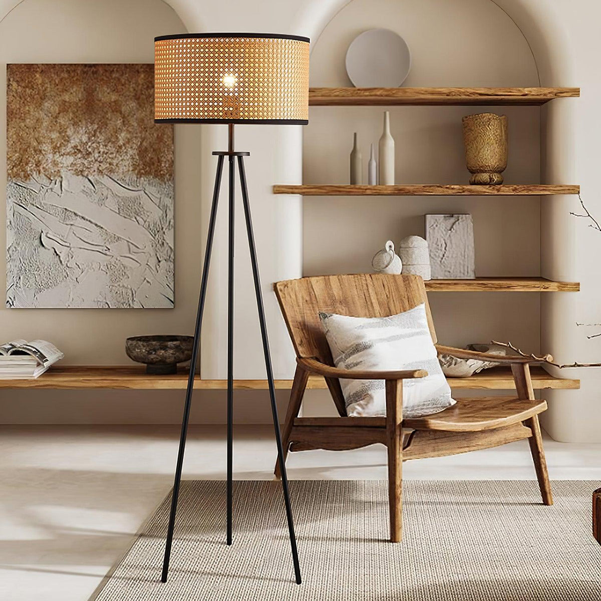 Morenci Metal Floor Lamp — product view 3