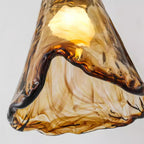 Nalia Amber Glass Ceiling Light — product view 24