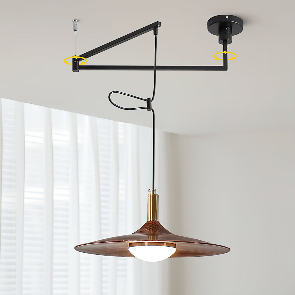 Nano Adjustable Metal Pendant Lamp — product view 2