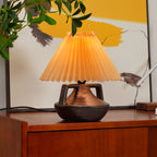 Navia Pleated Metal Table Lamp — product view 11