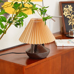 Navia Pleated Metal Table Lamp — product view 14
