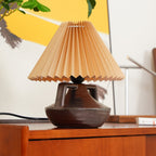 Navia Pleated Metal Table Lamp — product view 16