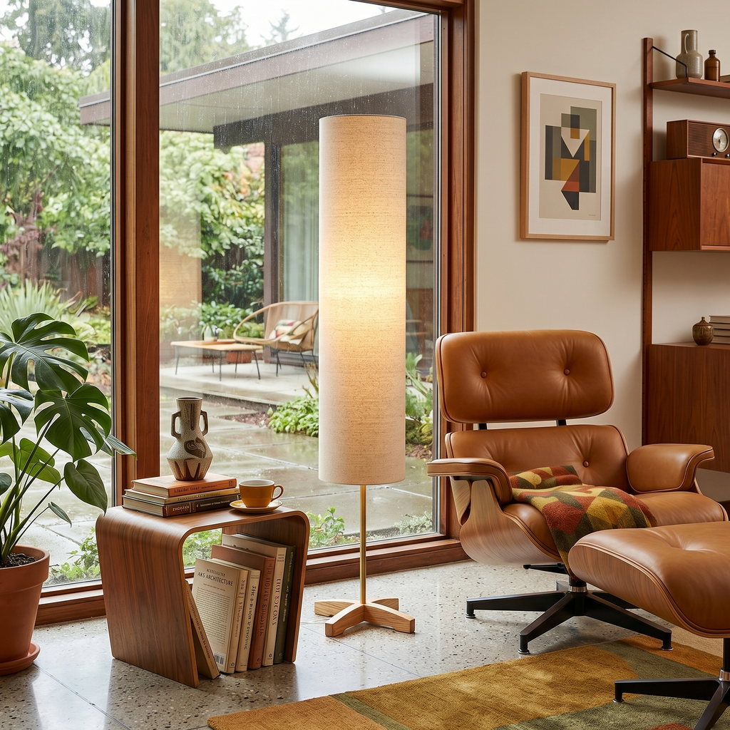 Nomi Wood Floor Lamp — product view 11