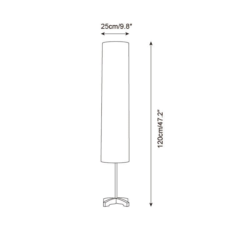 Nomi Wood Floor Lamp — product view 5