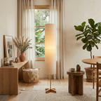 Nomi Wood Floor Lamp — product view 12