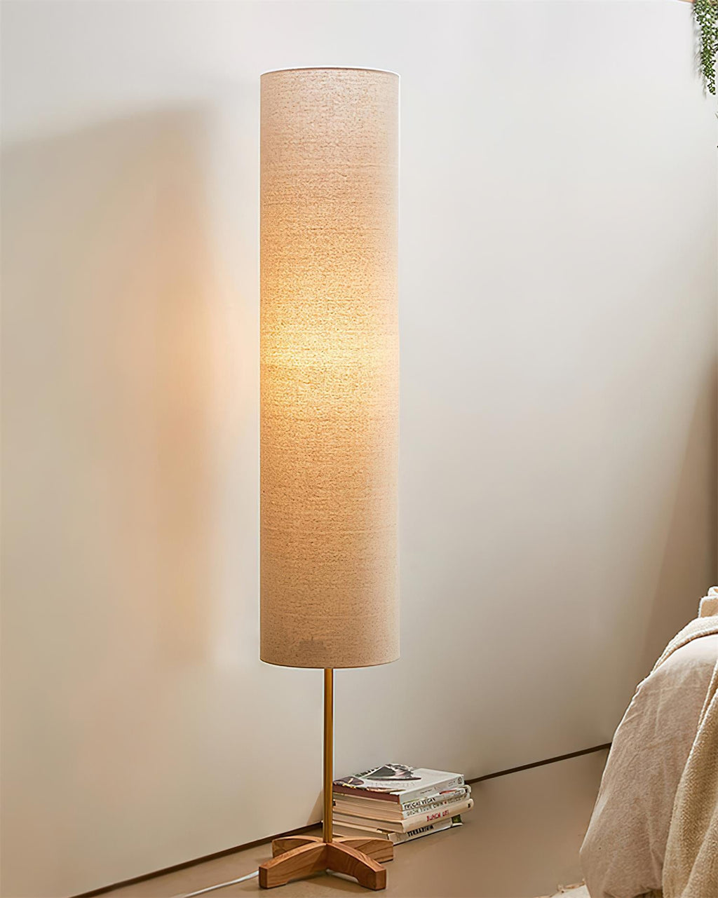 Nomi Wood Floor Lamp — product view 4