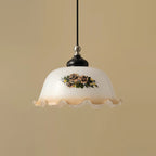 Nonna Floral Glass Pendant Lamp — product view 17