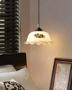 Nonna Floral Glass Pendant Lamp — product view 3