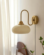 Nova Brass Plug In Wall Light — product view 12