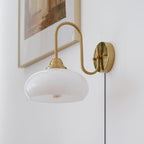 Nova Brass Plug In Wall Light — product view 16