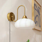 Nova Brass Plug In Wall Light — product view 9