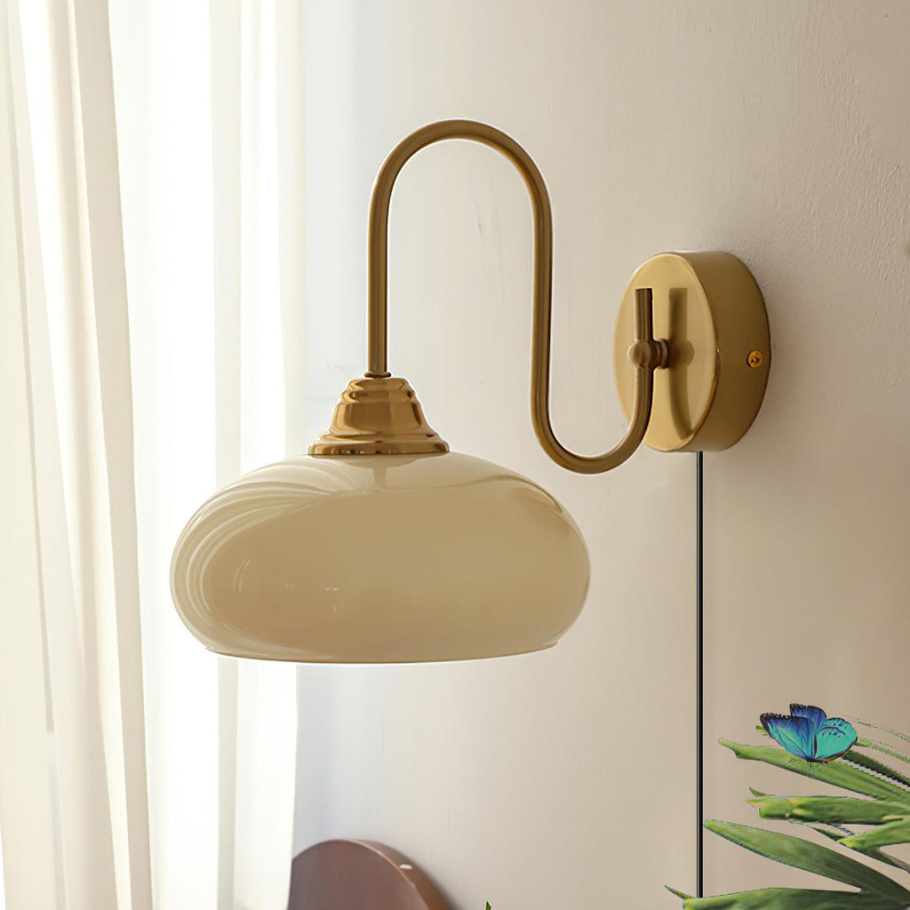 Nova Brass Plug In Wall Light — product view 10