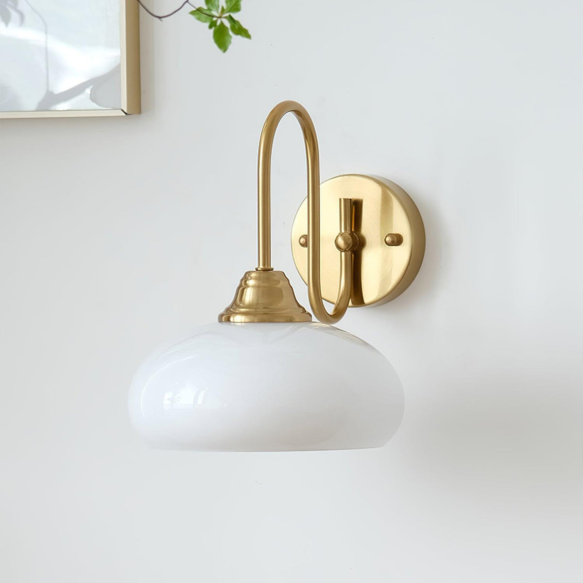 Nova Glass Wall Light — product view 2