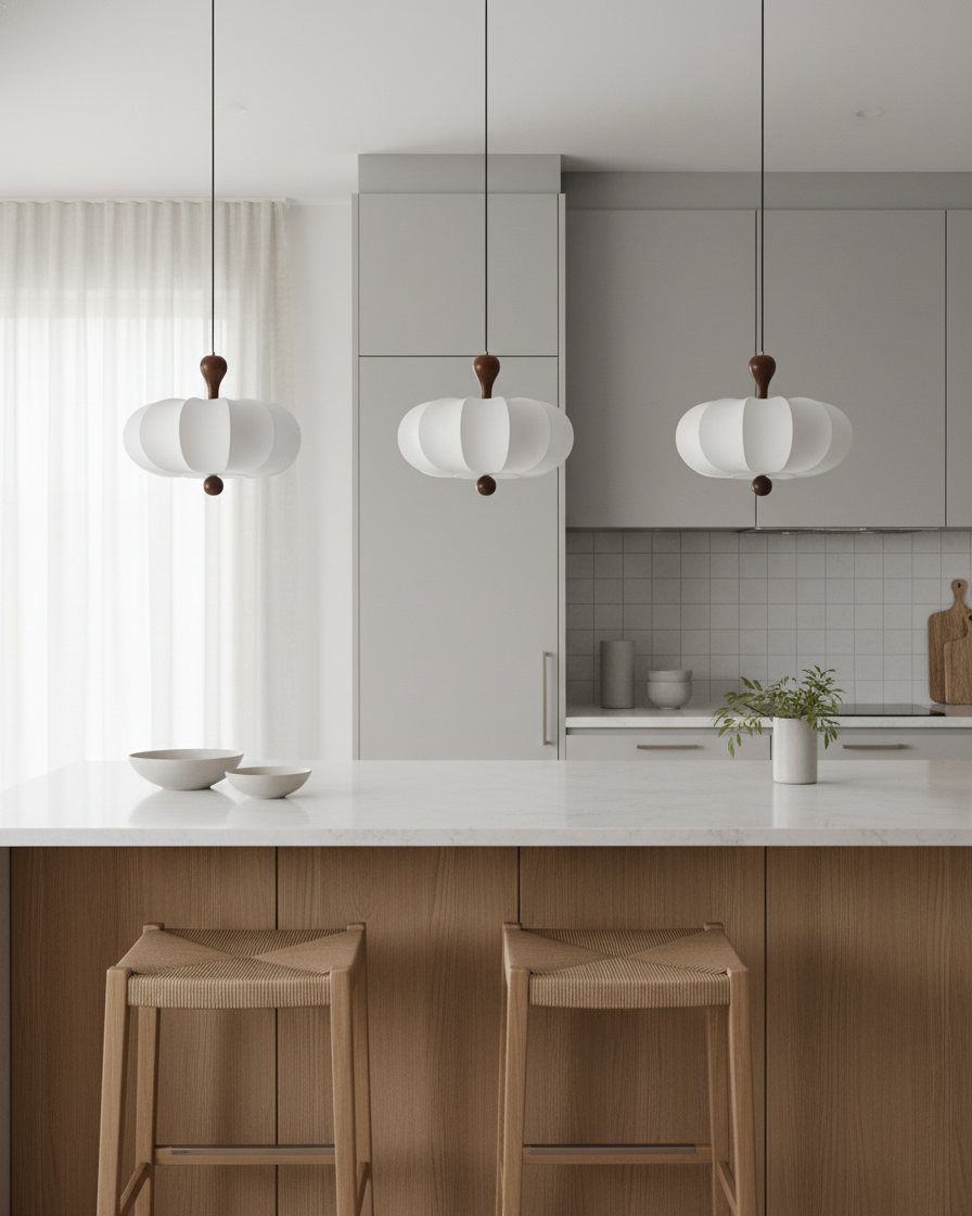 Nutria Wood Pendant Lamp — product view 8