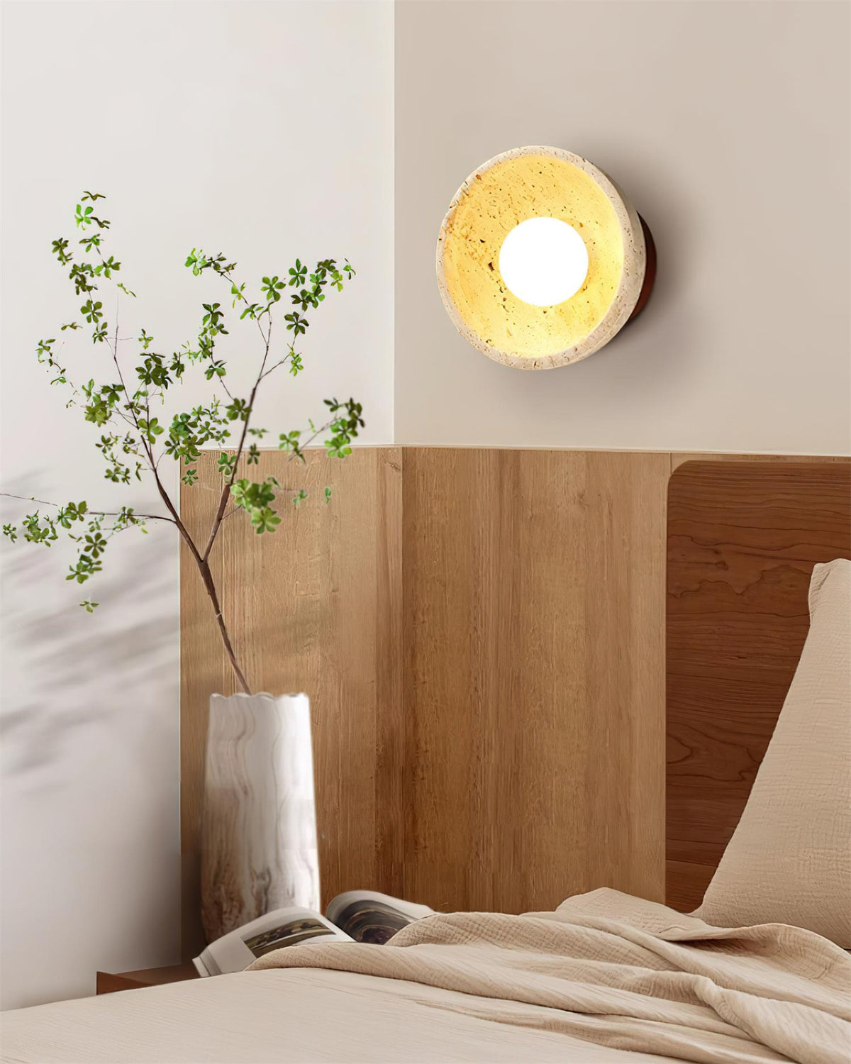 Ollina Travertine Wall Lamp — product view 19