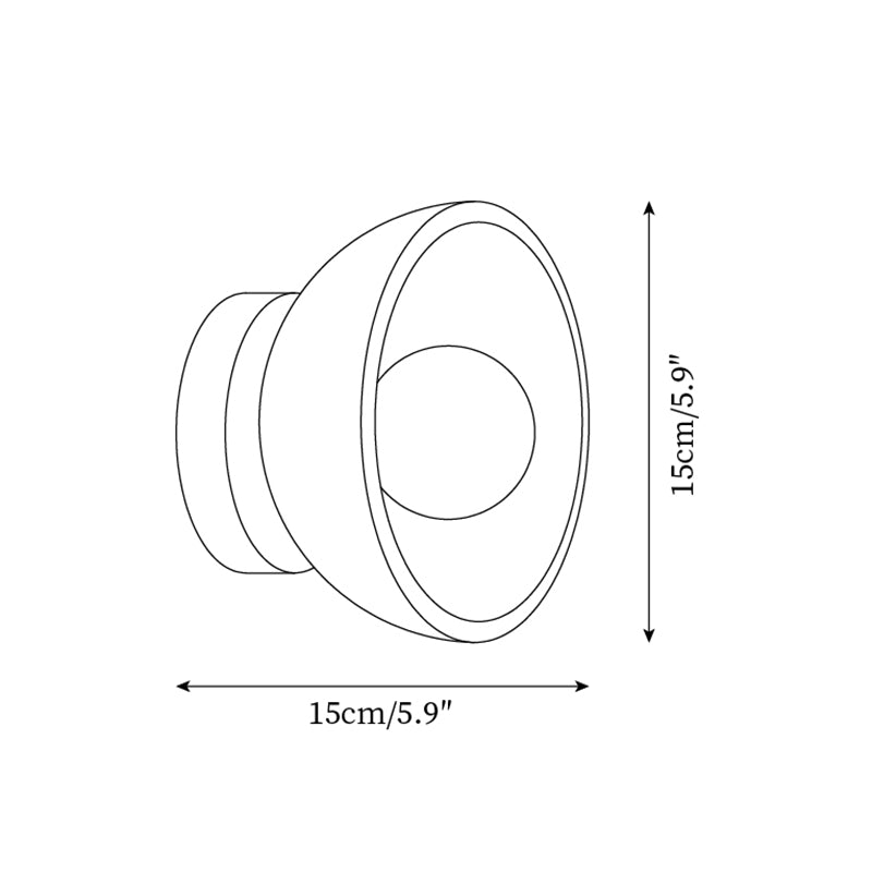 Ollina Travertine Wall Lamp — product view 6