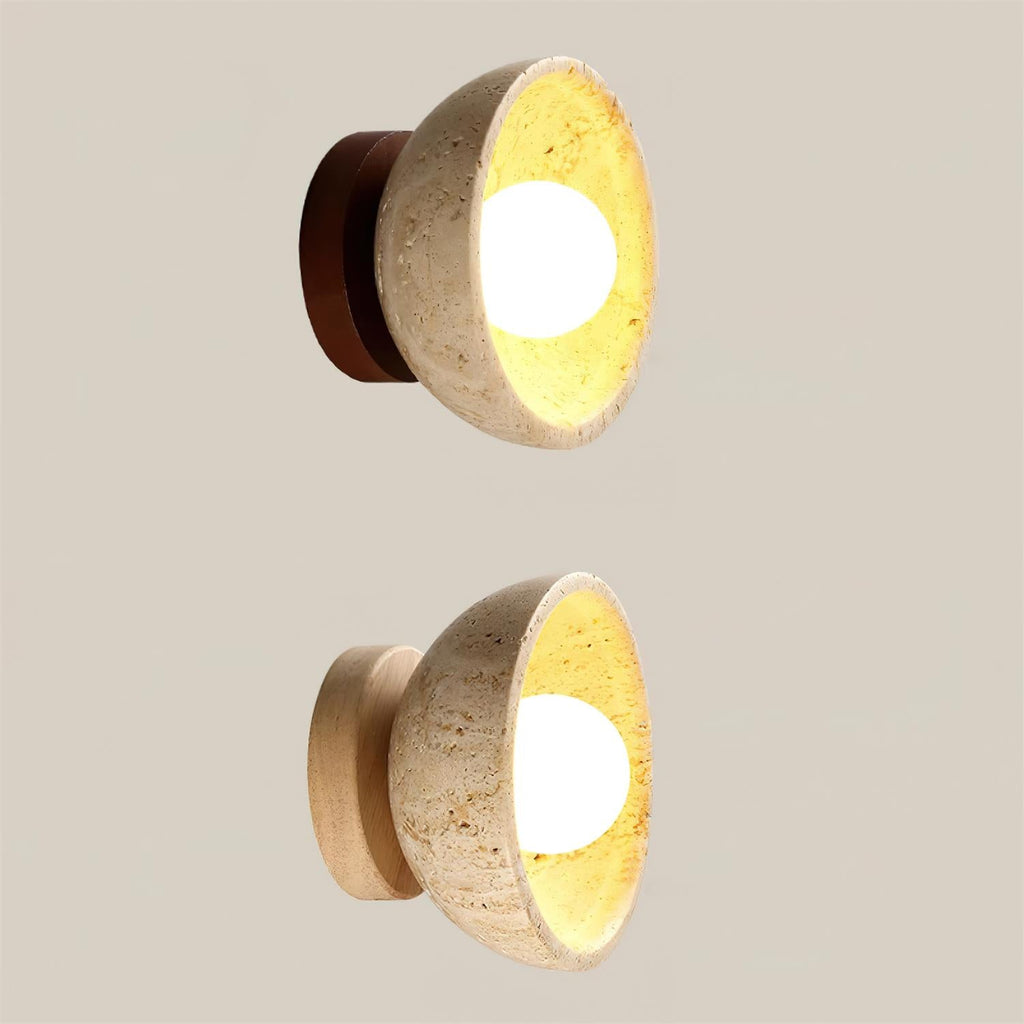 Ollina Travertine Wall Lamp — product view 4