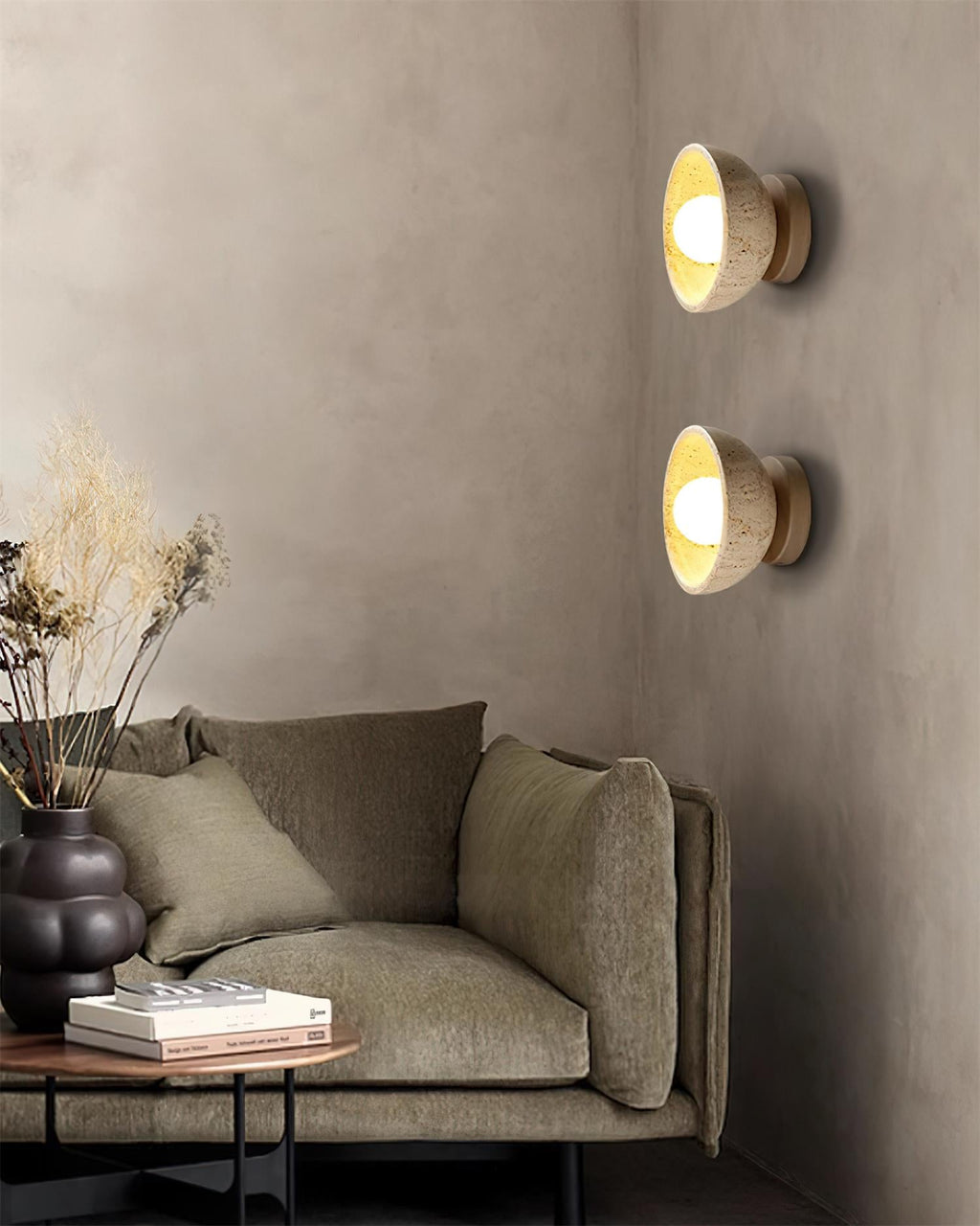 Ollina Travertine Wall Lamp — product view 15