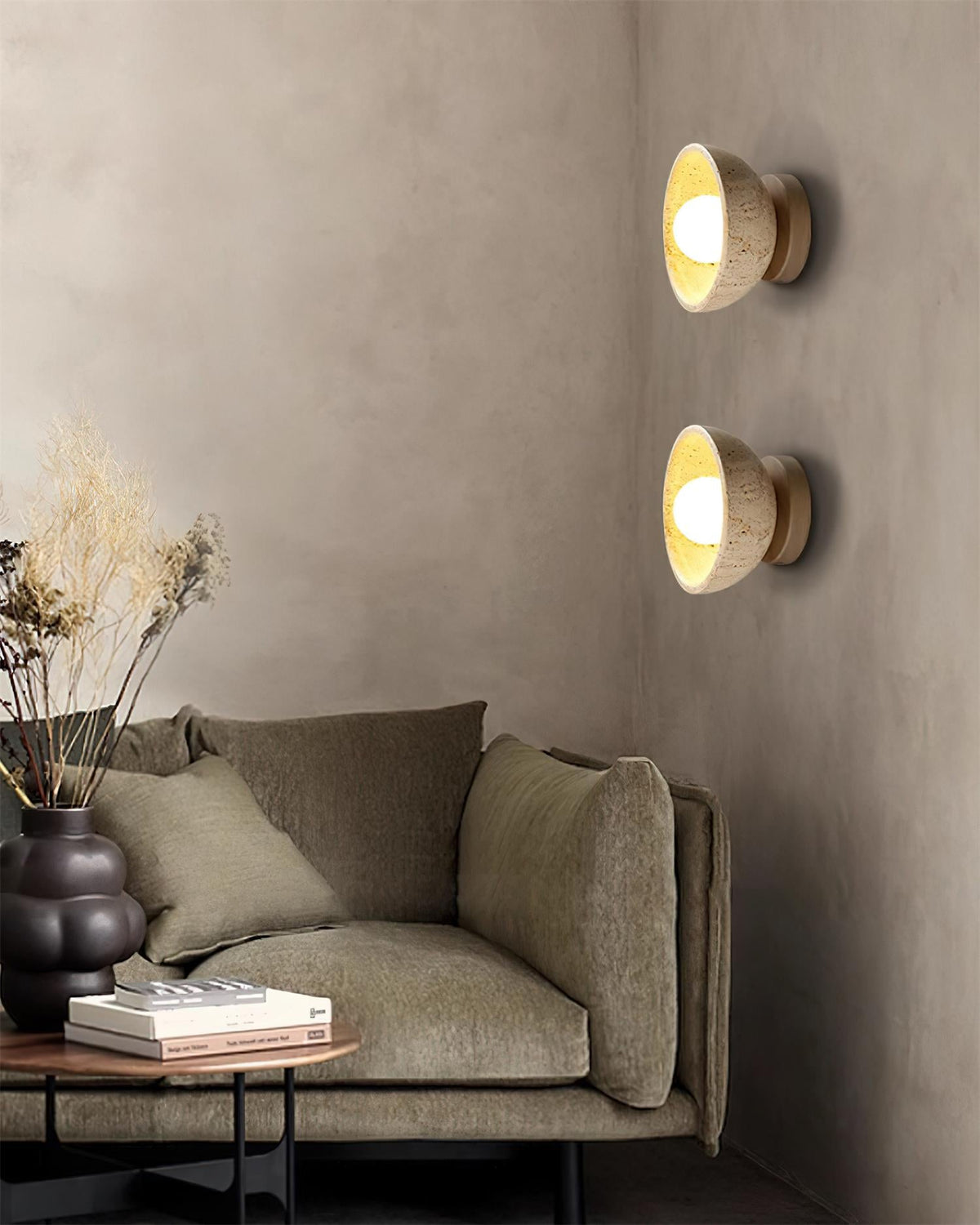 Ollina Travertine Wall Lamp — product view 15