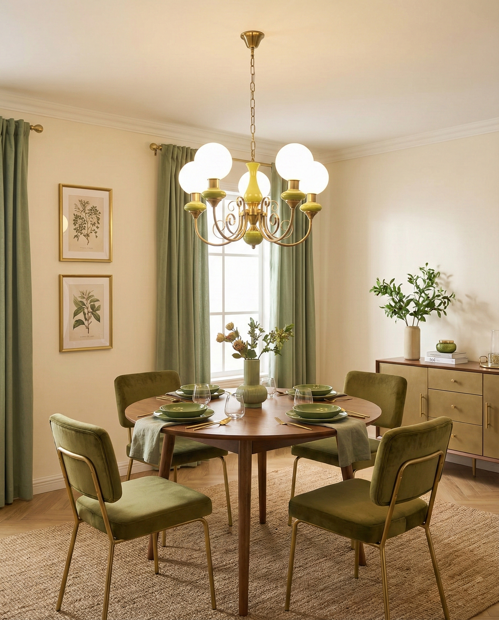 Onyx Glass Chandelier — product view 11