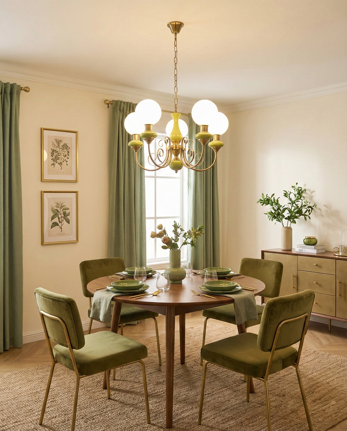 Onyx Glass Chandelier — product view 11