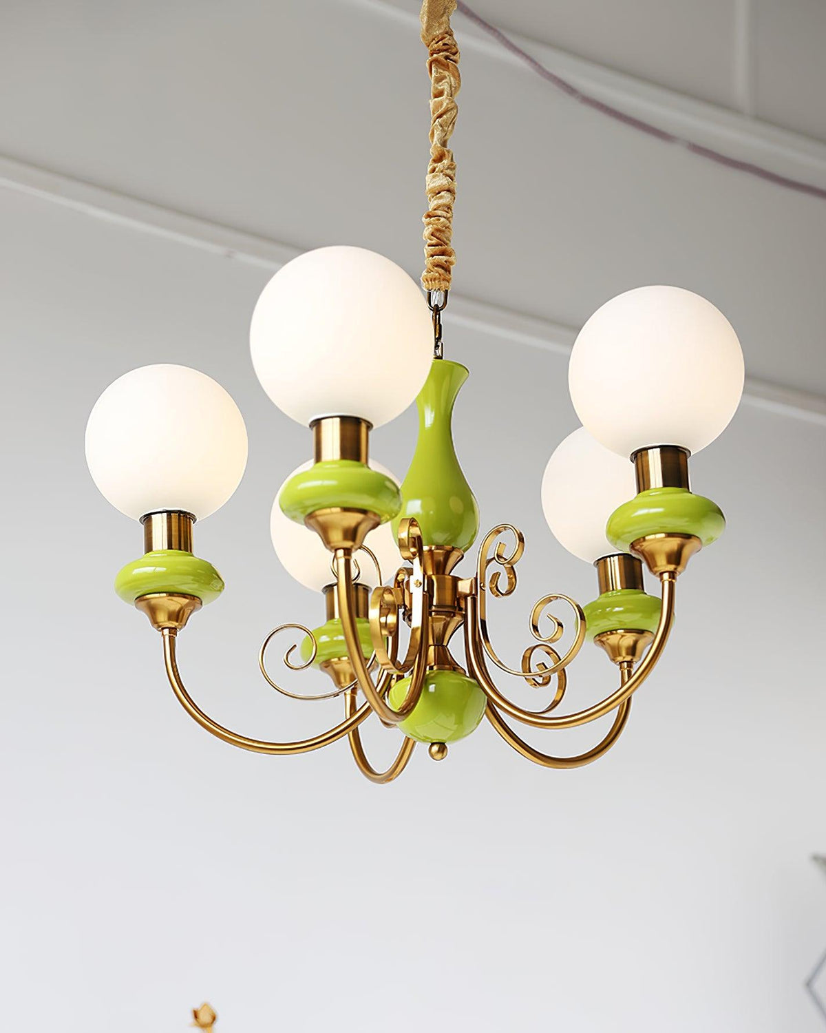 Onyx Glass Chandelier — product view 23