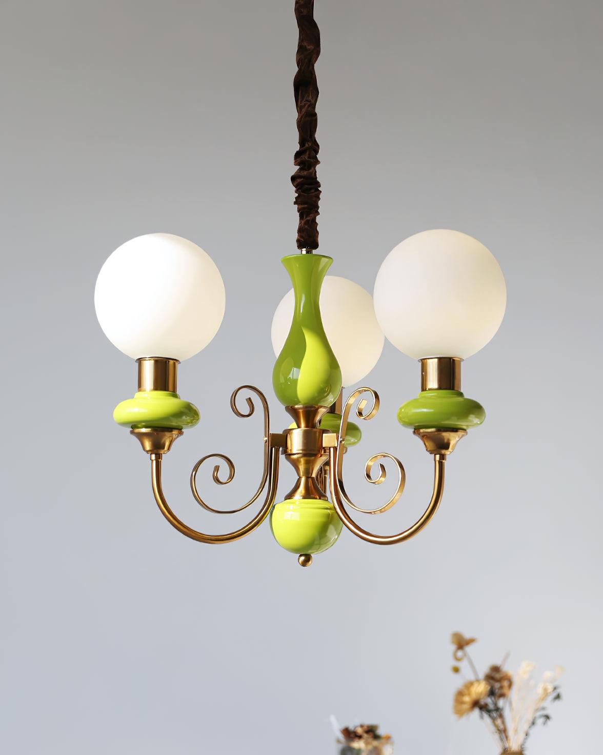 Onyx Glass Chandelier — product view 24