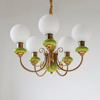 Onyx Glass Chandelier — product view 4