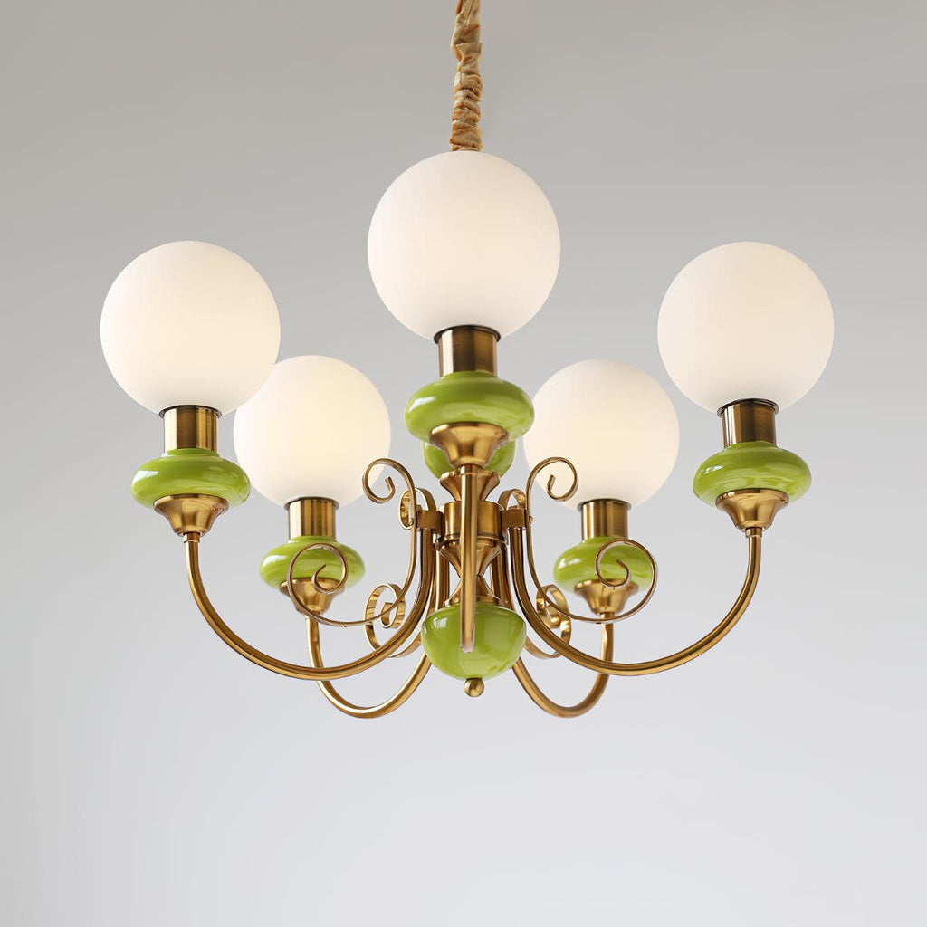 Onyx Glass Chandelier — product view 30