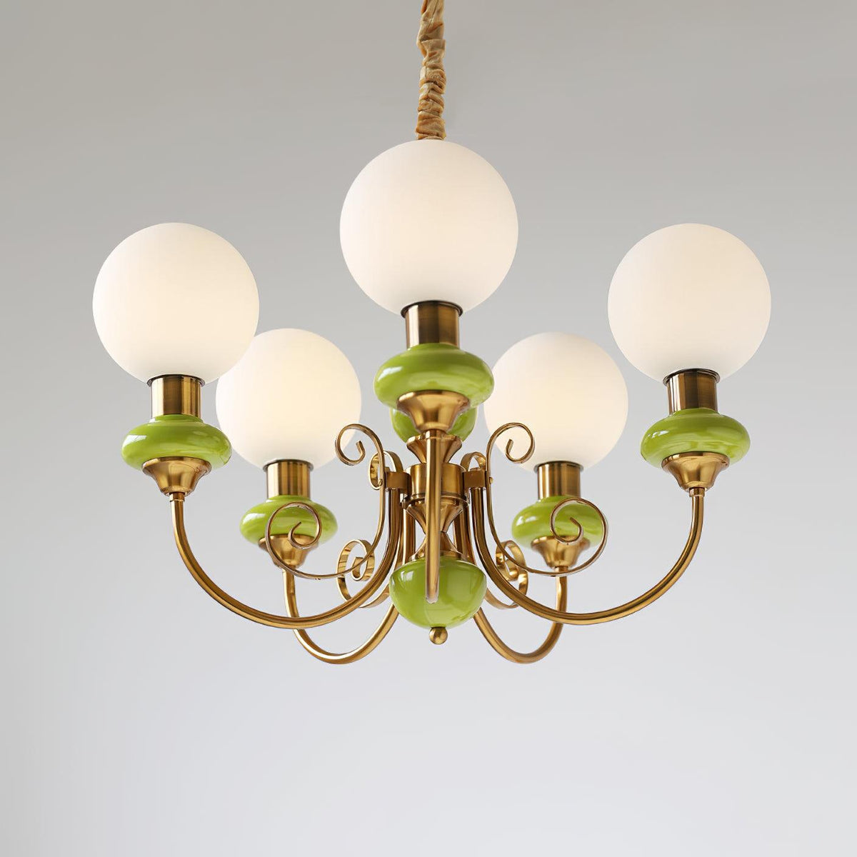 Onyx Glass Chandelier — product view 30