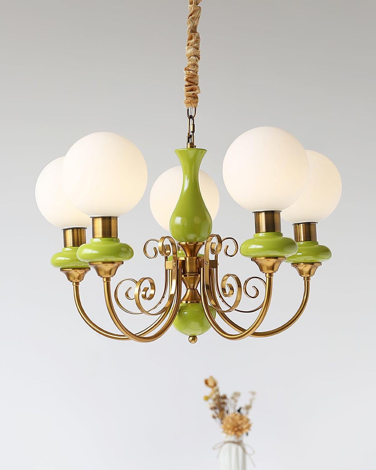 Onyx Glass Chandelier — product view 32
