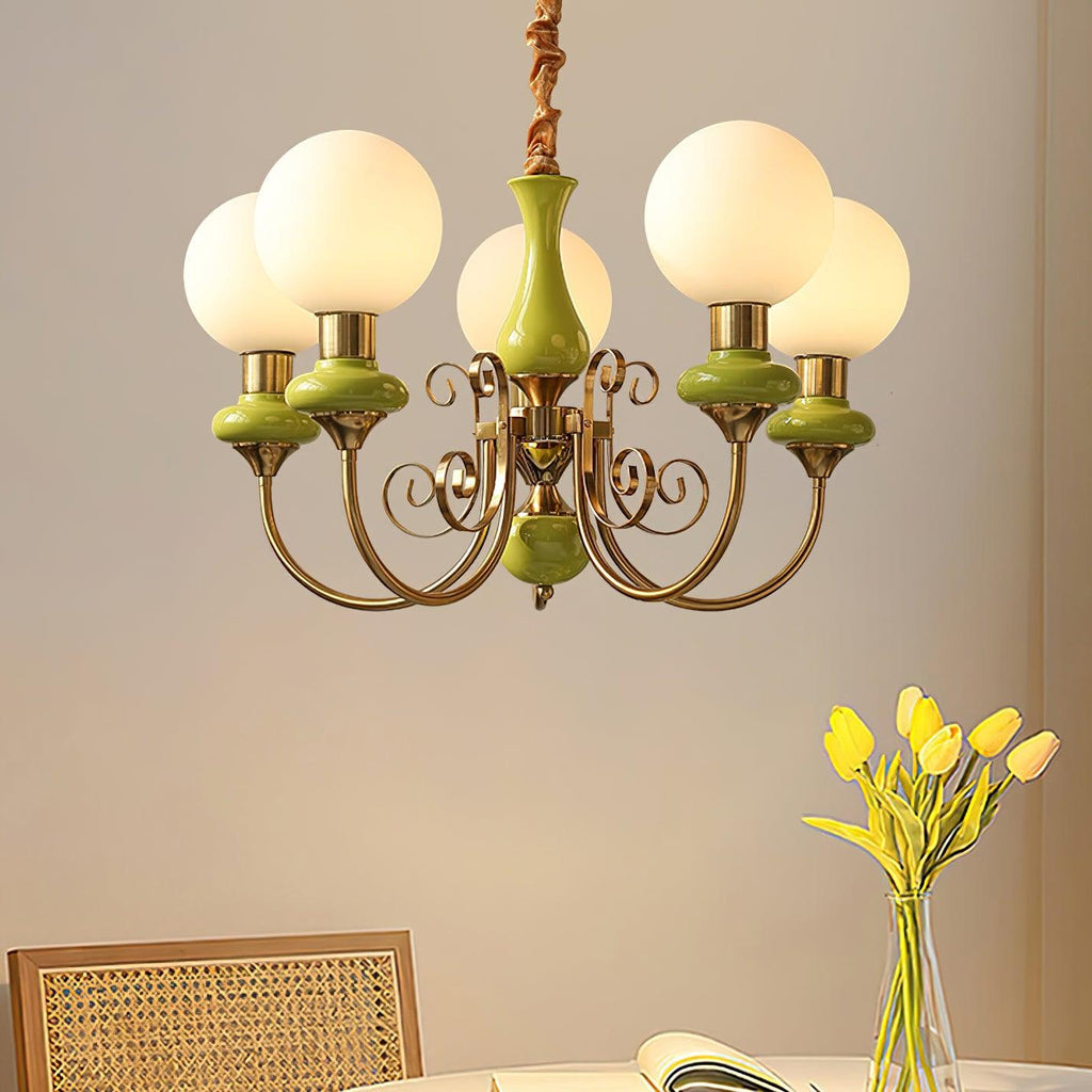Onyx Glass Chandelier — product view 15