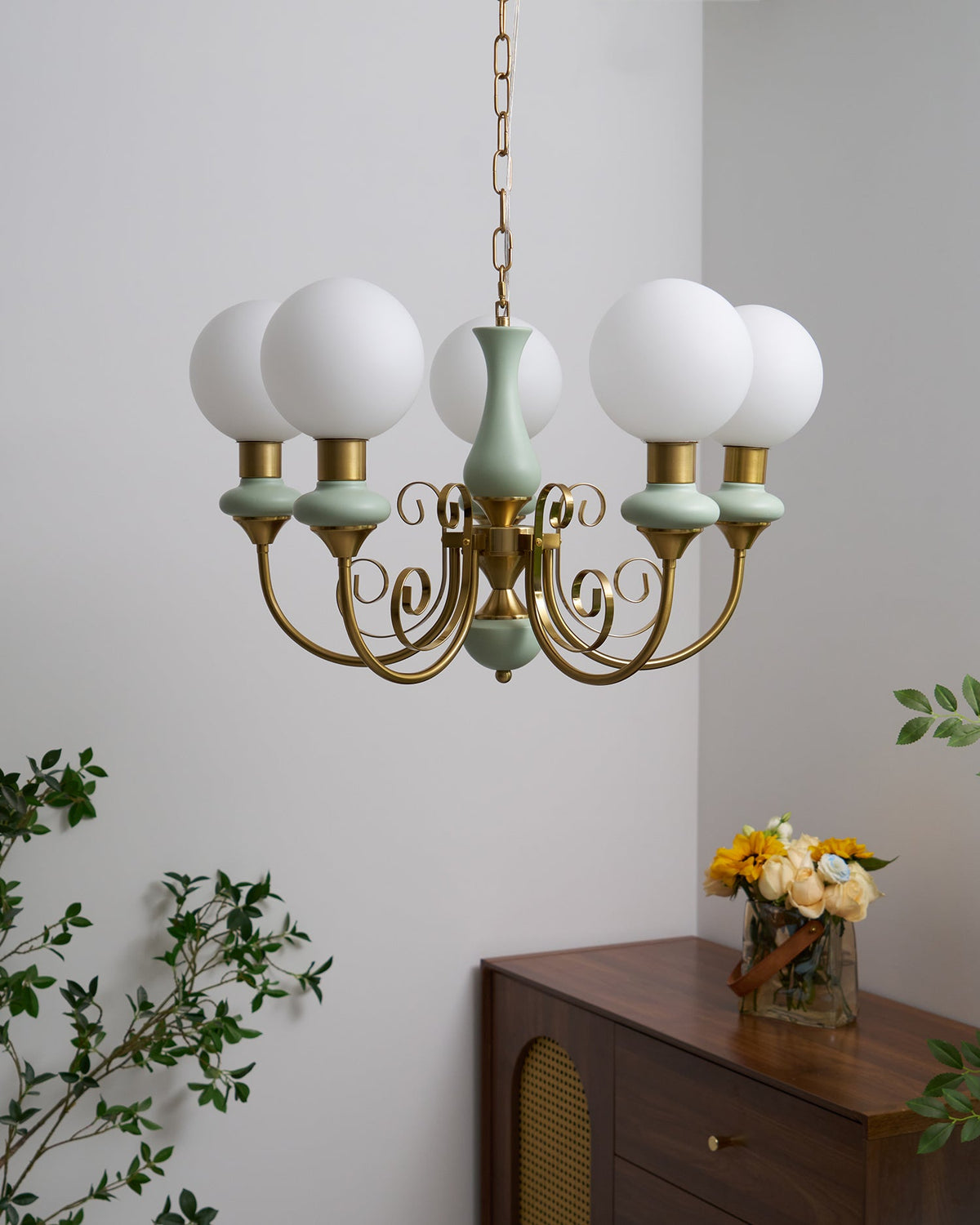 Onyx Glass Chandelier — product view 51