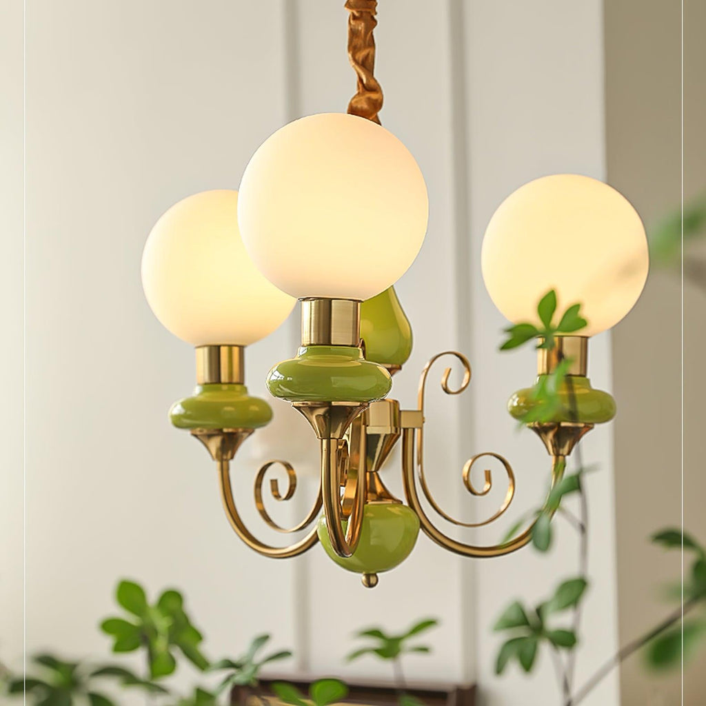 Onyx Glass Chandelier — product view 16