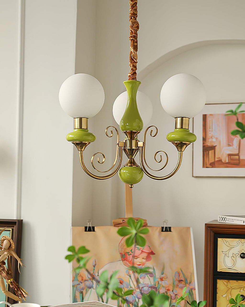 Onyx Glass Chandelier — product view 20