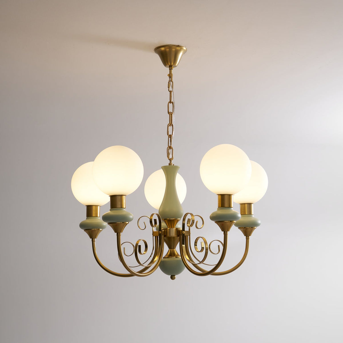 Onyx Glass Chandelier — product view 56