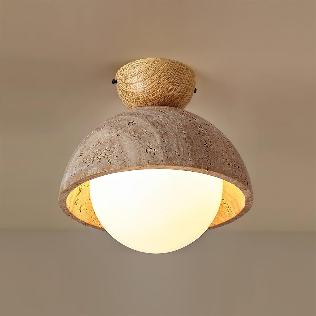 Orella Travertine Ceiling Lamp — product view 17