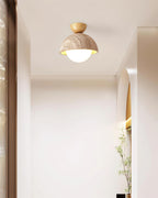 Orella Travertine Ceiling Lamp — product view 3