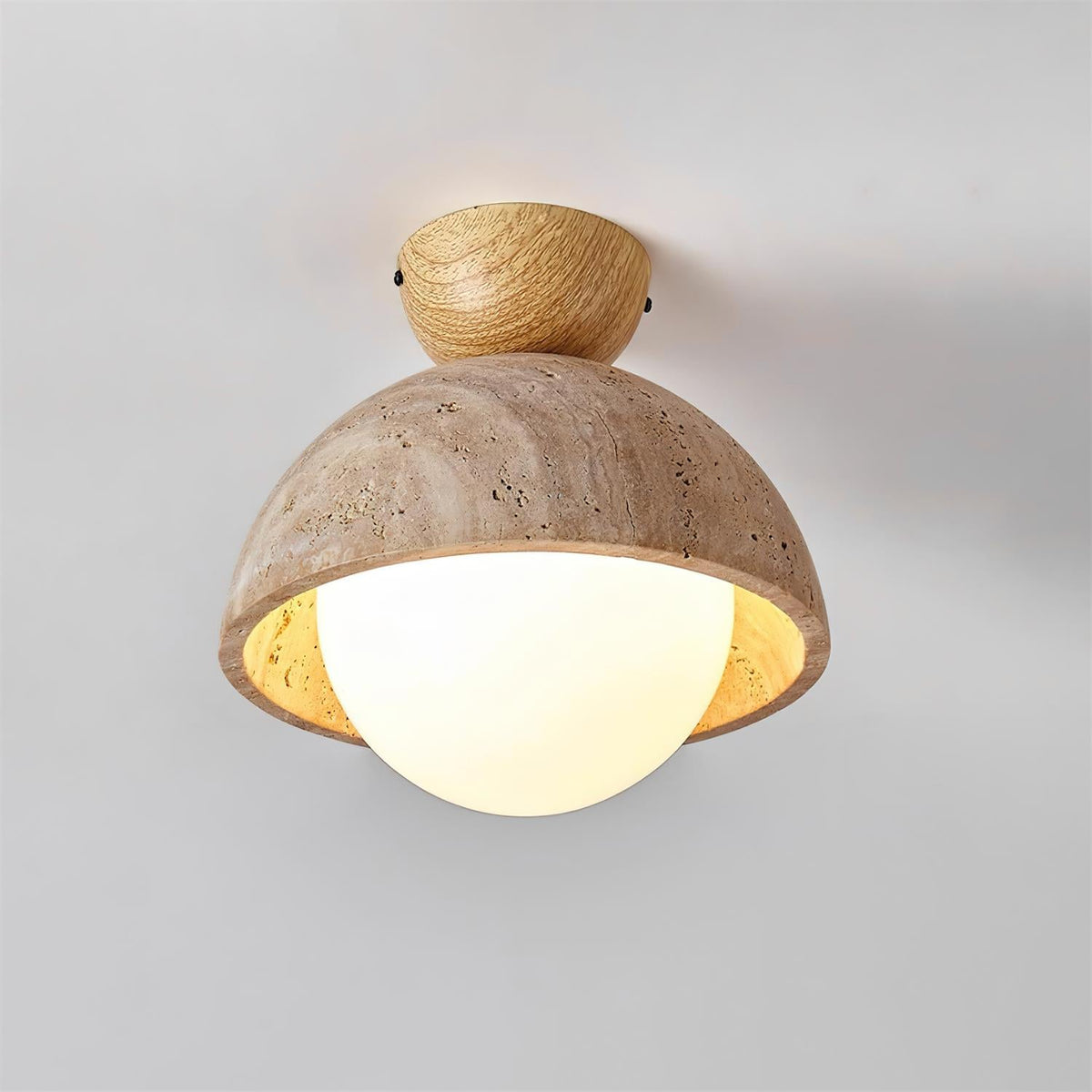 Orella Travertine Ceiling Lamp — product view 13