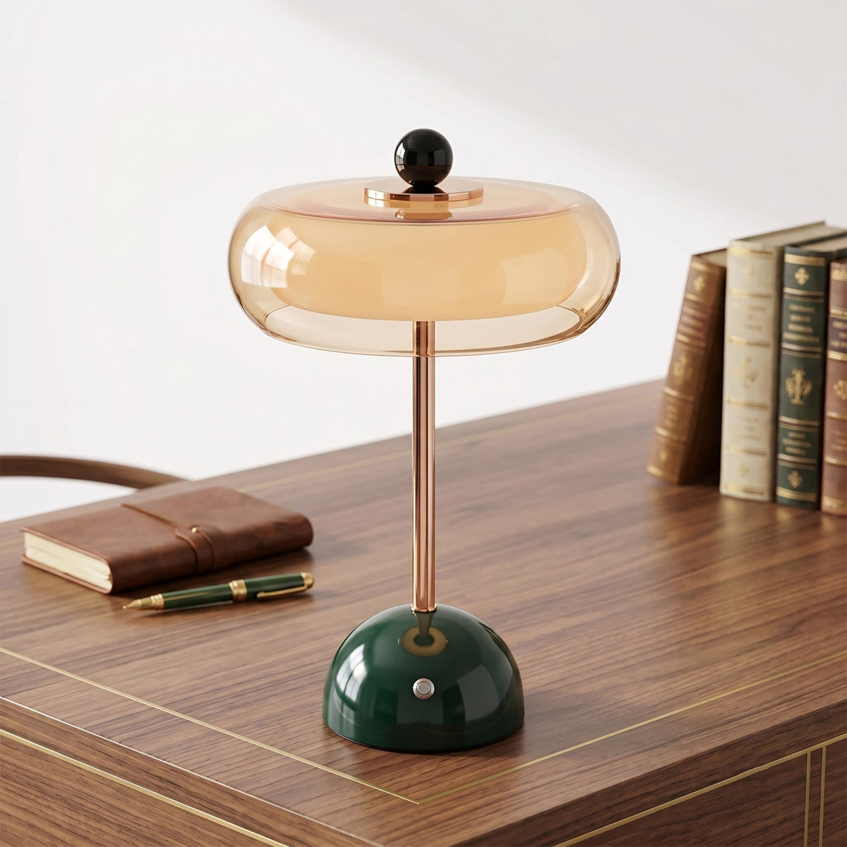 Orvella Rechargeable Glass Table Lamp
