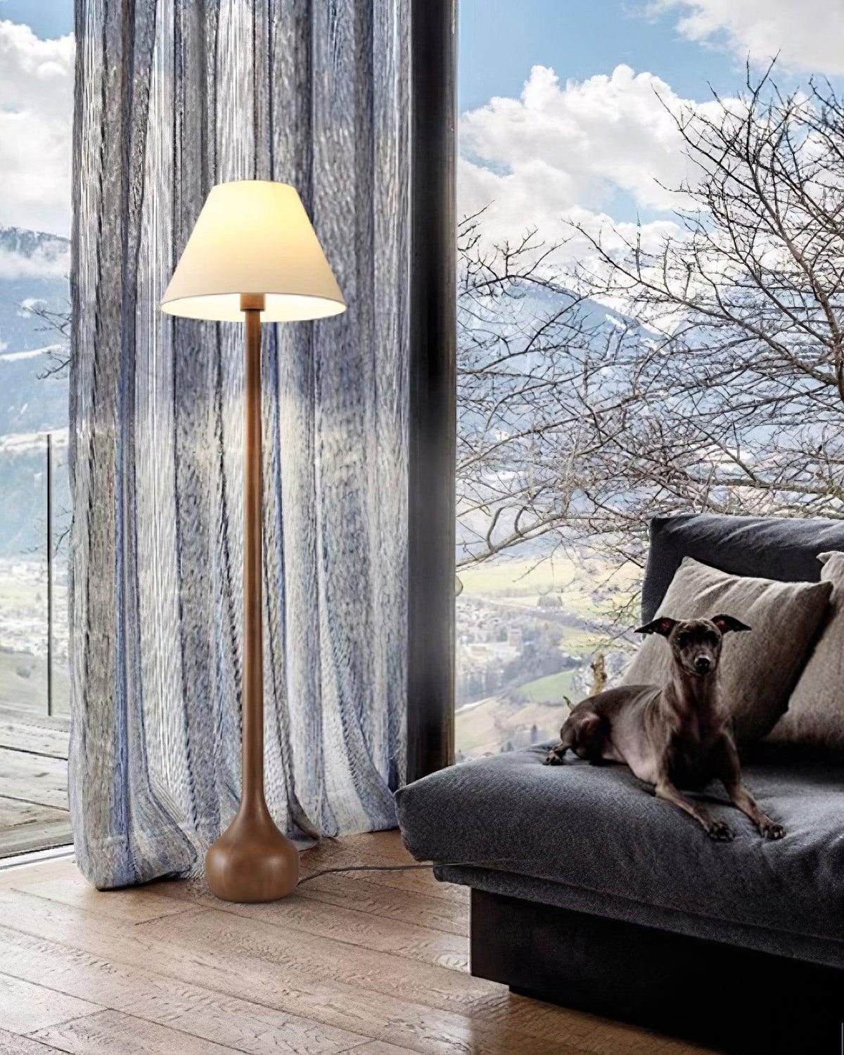 Osaka Wood Floor Lamp — product view 23