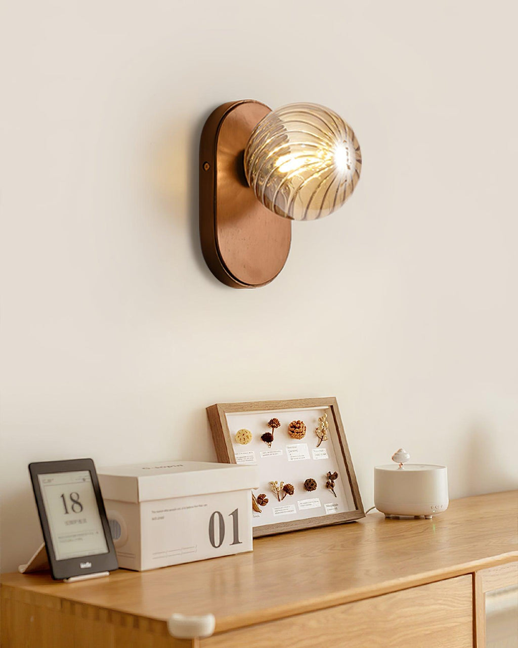 Paola Orb Glass Wall Lamp — product view 21