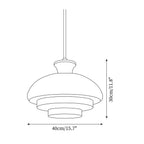 Paolina Glass Pendant Lamp — product view 5